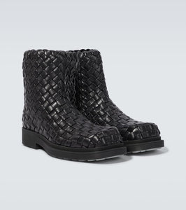 Bottega Veneta Ben leather ankle boots