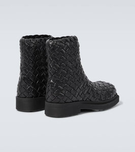 Bottega Veneta Ben leather ankle boots