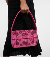Staud Tommy beaded shoulder bag