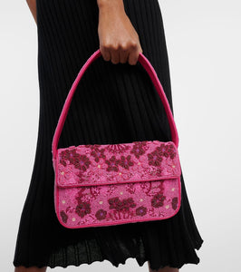 Staud Tommy beaded shoulder bag