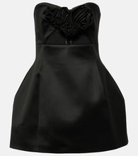 Magda Butrym Floral-appliqu√É¬© bustier minidress