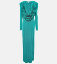 Magda Butrym Draped jersey maxi dress
