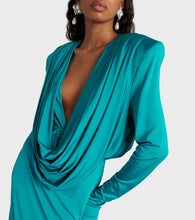 Magda Butrym Draped jersey maxi dress
