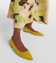 Gianvito Rossi Gianvito suede ballet flats