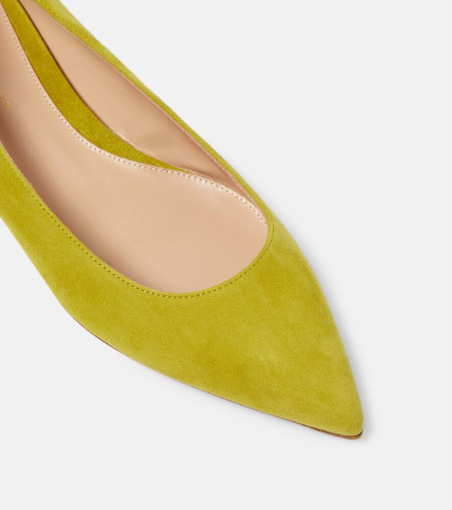 Gianvito Rossi Gianvito suede ballet flats