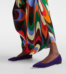 Gianvito Rossi Gianvito suede ballet flats