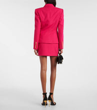 Balmain Double-breasted virgin wool blazer