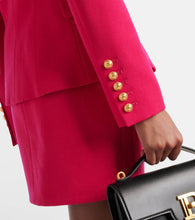 Balmain Double-breasted virgin wool blazer