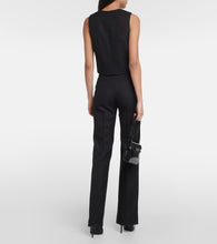 Nili Lotan Ismael pinstriped wool vest