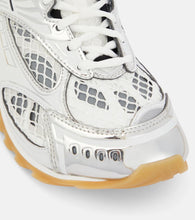 Bottega Veneta Orbit metallic sneakers