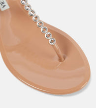 Aquazzura Almost Bare embellished PVC sandals