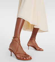 Aquazzura Baia leather thong sandals