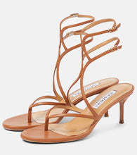 Aquazzura Baia leather thong sandals