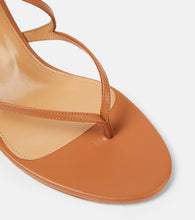 Aquazzura Baia leather thong sandals