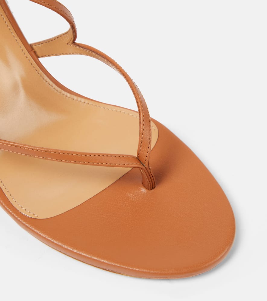 Aquazzura Baia leather thong sandals