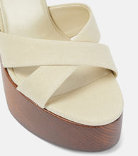 Saint Laurent Bianca 125 platform sandals