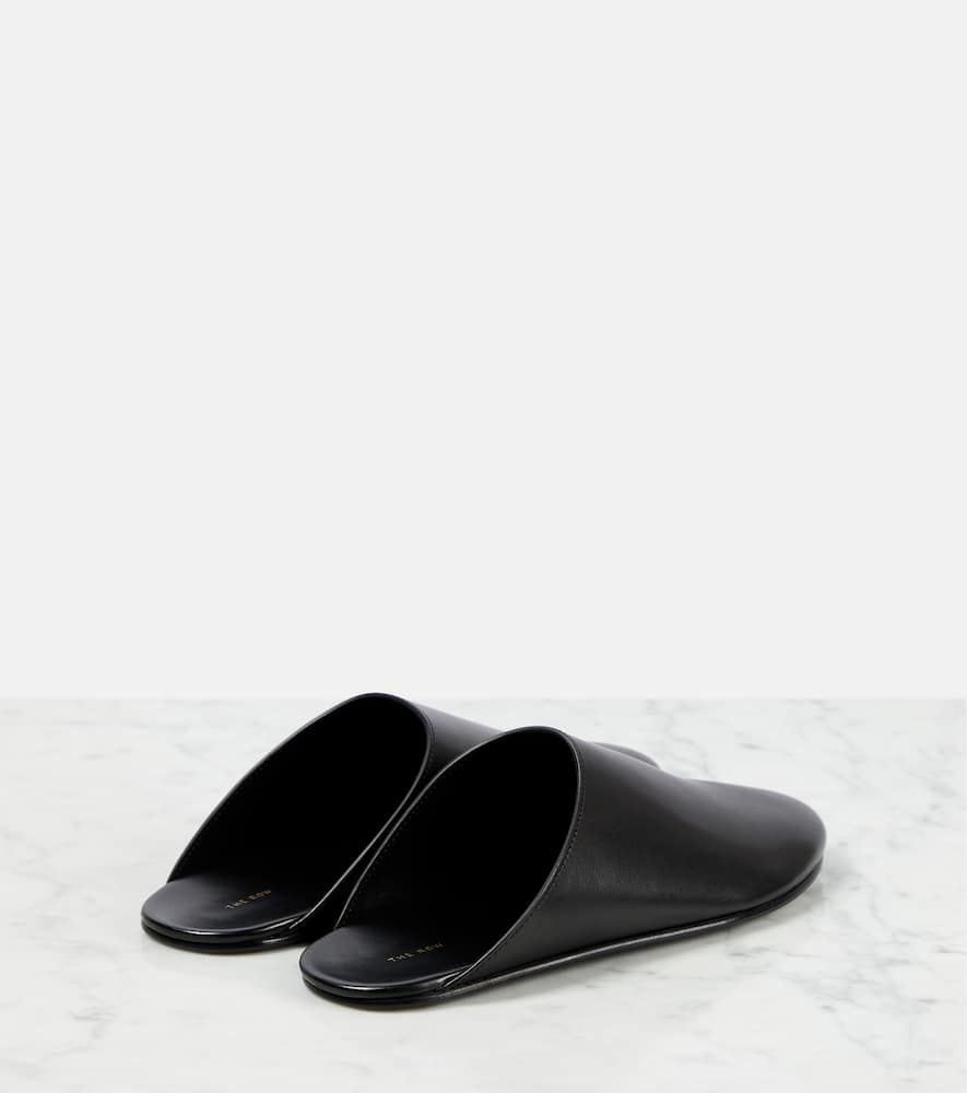The Row Dante leather mules