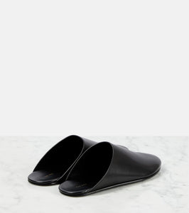 The Row Dante leather mules