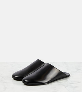 The Row Dante leather mules