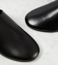 The Row Dante leather mules