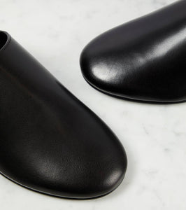 The Row Dante leather mules