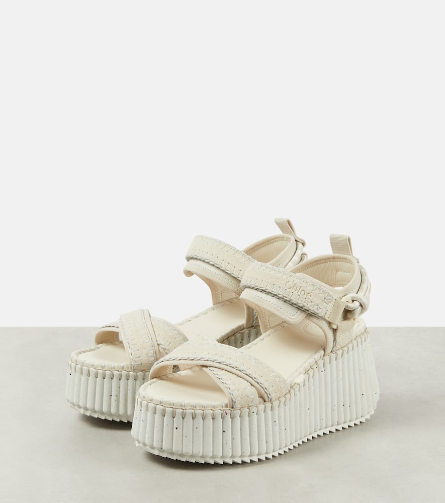 Chloe Nama leather sandals