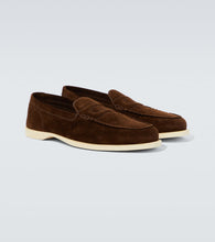John Lobb Pace suede loafers