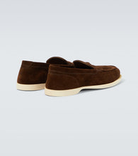John Lobb Pace suede loafers