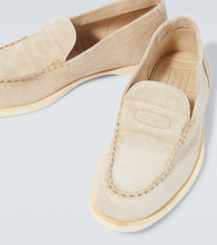 John Lobb Pace suede loafers
