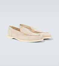 John Lobb Pace suede loafers
