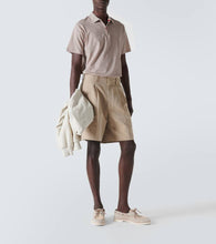 John Lobb Foil suede boat shoes