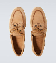 John Lobb Foil leather boat shoes