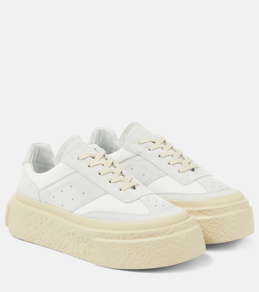 MM6 Maison Margiela Suede platform sneakers