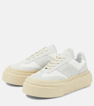 MM6 Maison Margiela Suede platform sneakers