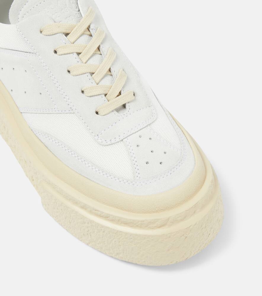MM6 Maison Margiela Suede platform sneakers