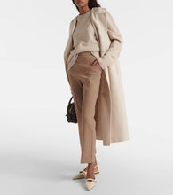 Max Mara Leather slingback ballet flats