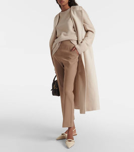 Max Mara Leather slingback ballet flats