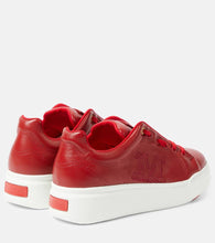 Max Mara Maxi leather sneakers