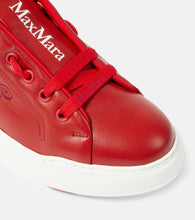 Max Mara Maxi leather sneakers