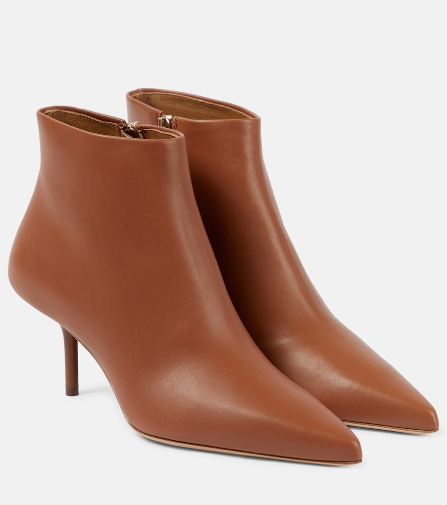 Max Mara Leather ankle boots