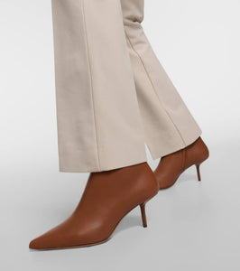 Max Mara Leather ankle boots