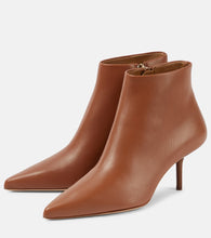 Max Mara Leather ankle boots