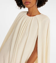 Emilia Wickstead Bridal Olivette caped midi dress