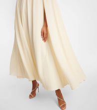 Emilia Wickstead Bridal Olivette caped midi dress