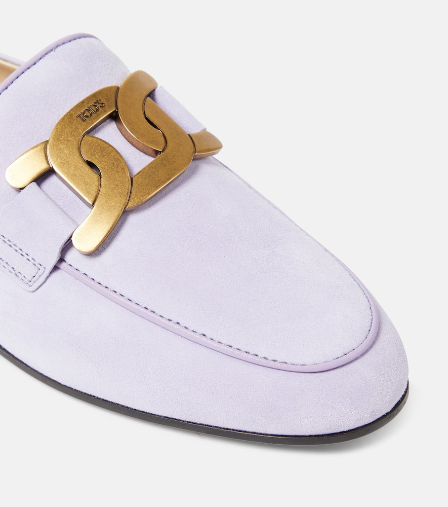 Tod's Kate suede loafers