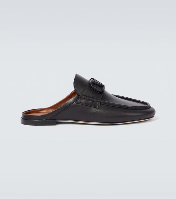 Valentino Garavani VLogo Signature leather mules