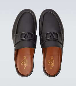 Valentino Garavani VLogo Signature leather mules