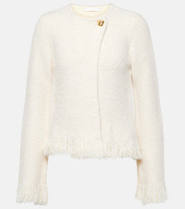 Chloe Wool, silk, and cashmere-blend jacket