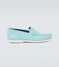 Manolo Blahnik Monaco suede loafers