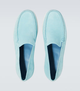Manolo Blahnik Monaco suede loafers